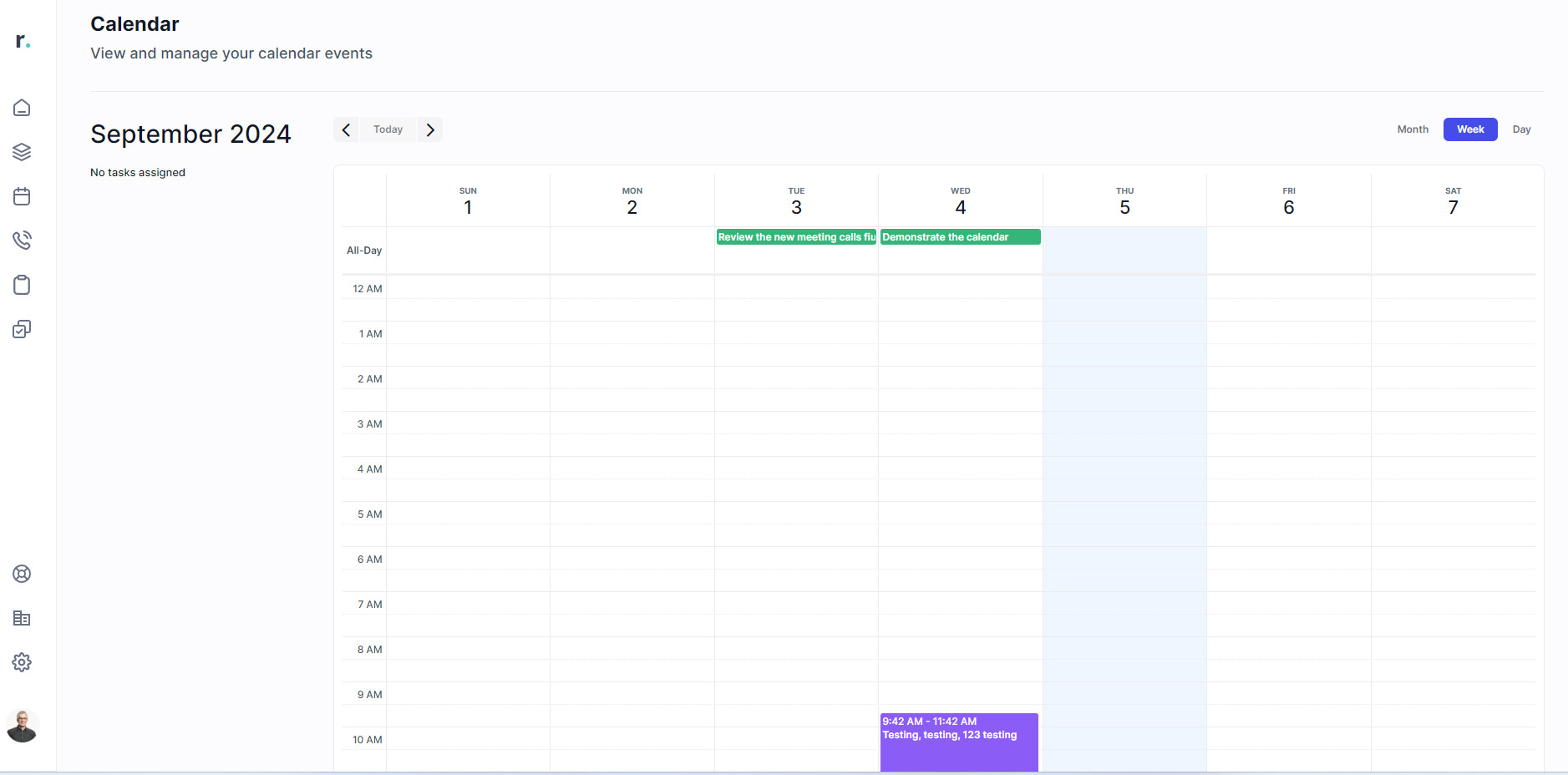 Intelligent calendar integration
feature