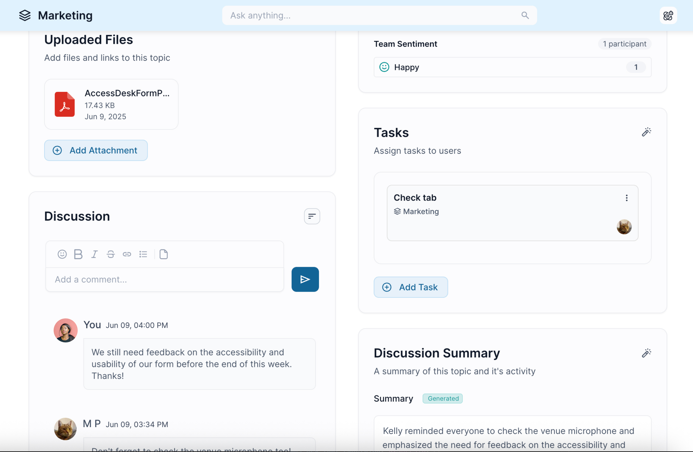 Focused meeting in Ripple