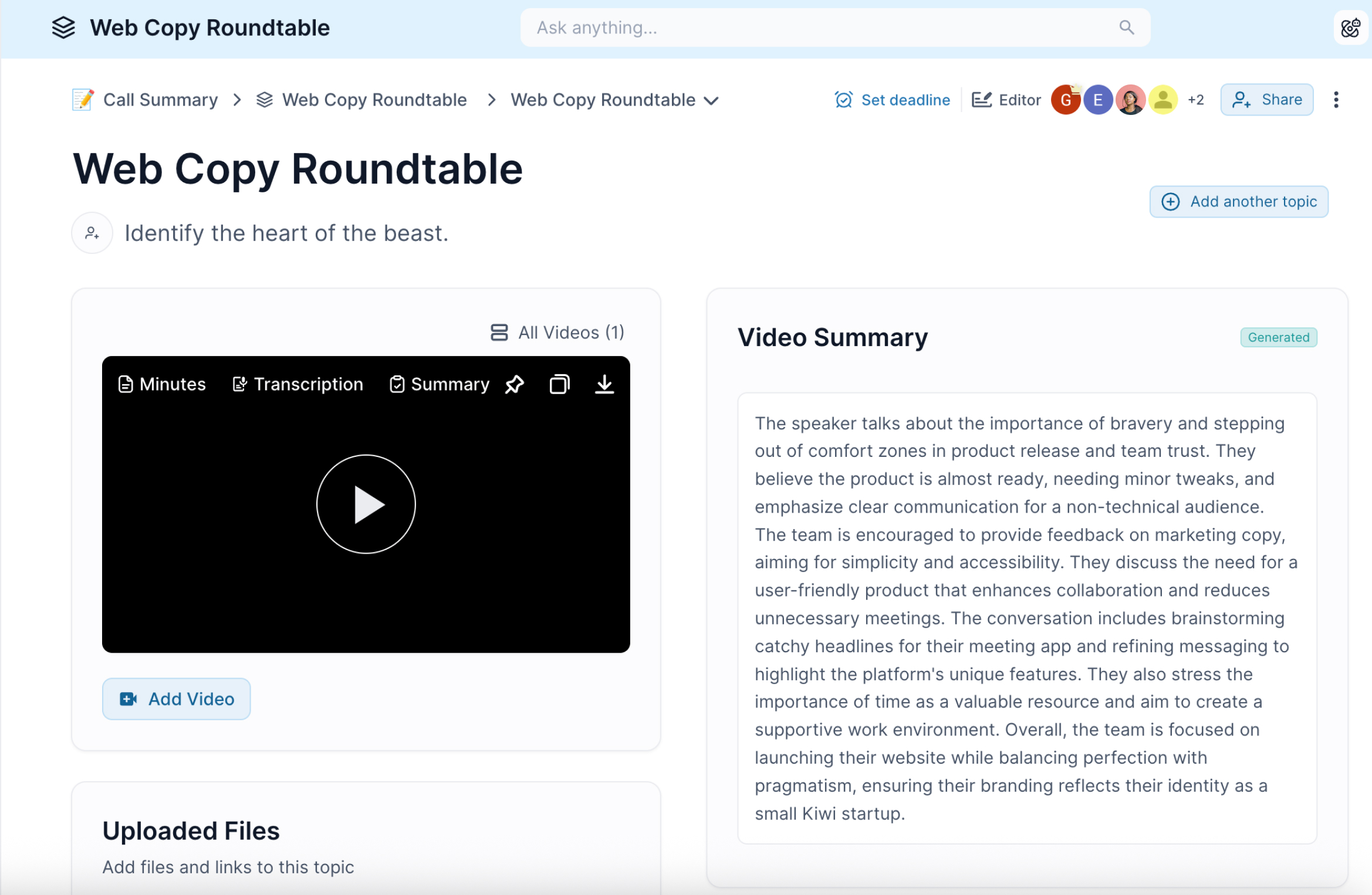 Async collaboration in Ripple